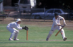 Sport pictures, Sports, swing, swings, Cricket, Cricket game, outdoors, Cricket games, Men, Man, Male, Males, people.