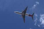 Transport, transportation, vehicle, vehicles, Aviation, plane, planes, aircraft, aircrafts, aeroplane, aeroplanes, Qantas, jet, jets, qantas plane, qantas planes, sky, skies, blue sky, blue skies.