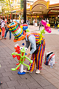 Australia, sa, south australia, man, men, male, males, clown, clowns, balloon, balloons, hat, hats.