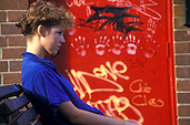 People, child, children, puberty, Graffiti, grafitti, deface, defaced, defacing, people, child, children, puberty, Teenager, Teenagers, Teenage girl, Teenage girls, teen, teens, puberty, female, females, vandalise, vandalises, vandalisation, girl, girls, adolescent, adolescents, sad, unhappy, depression, depressed, wall, walls, pollution.
