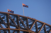Australia, New South Wales, sydney, Architecture, arch, arches, archway, archways, bridge, bridges, sydney harbour, sydney harbour bridge, harbour bridge, flag, flags, australian, australian flag, australian flags.