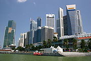 Singapore, architecture, river, rivers, singapore river, highrise, high-rise, high-rise building, high-rise buildings, building, buildings, high-rise, skyscraper, skyscrapers, window, windows, roof, roofs, rooves.